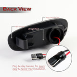 1993-2001 Subaru Impreza Amber LED Turn Signal Front Side Marker Lights -Smoked Lens