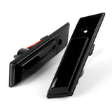 For 1992–1998 BMW 3-Series E36 Amber LED Turn Signal Front Side Marker Lights -Smoked Lens