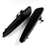 For 2005–2013 Chevrolet Chevy Corvette C6 Red LED Turn Signal Rear Side Marker Lights -Smoked Lens