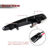 For 2005–2013 Chevrolet Chevy Corvette C7 Amber LED Turn Signal Front Side Marker Lights -Smoked Lens