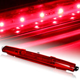 2002-2009 Chevy Trailblazer / GMC Envoy LED 3RD Brake Light Rear Stop Lamp  - Chrome Housing Red Lens