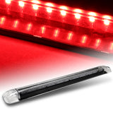 1992–2004 Chevrolet & GMC C/K Series, Tahoe, Yukon LED 3RD Brake Light Rear Stop Lamp  - Black Housing Clear Lens
