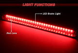 1992–2004 Chevrolet S10 Suburban 1500 LED 3RD Brake Light Rear Stop Lamp  - Red Lens