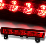 2000-2006 GMC Yukon XL 1500 2500 LED 3RD Brake Light Rear Stop Lamp - Chrome Housing Red Lens