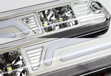 Chevrolet Colorado / GMC Canyon LED 3RD Brake Chrome Light Rear Stop Lamp - Clear Lens