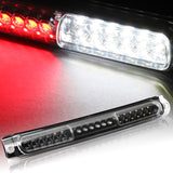 1997-1999 Ford F-250 / 2000-2005 Excursion 30-LED 3RD Brake Light Rear Stop Lamp - Black Housing Clear Lens