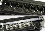 1997-1999 Ford F-250 / 2000-2005 Excursion 30-LED 3RD Brake Light Rear Stop Lamp - Chrome Housing Smoked Lens