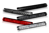 1997-1999 Ford F-250 / 2000-2005 Excursion 16-LED 3RD Brake Light Rear Stop Lamp - Black Housing Clear Lens