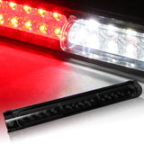 1997-1999 Ford F-250 / 2000-2005 Excursion 16-LED 3RD Brake Light Rear Stop Lamp - Black Housing Smoked Lens