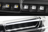 1997-1999 Ford F-250 / 2000-2005 Excursion 16-LED 3RD Brake Light Rear Stop Lamp - Black Housing Clear Lens
