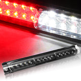 1997-1999 Ford F-250 / 2000-2005 Excursion 16-LED 3RD Brake Light Rear Stop Lamp - Black Housing Clear Lens