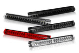 1997-1999 Ford F-250 / 2000-2005 Excursion 18-LED 3RD Brake Light Rear Stop Lamp - Black Housing Clear Lens