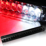 1997-1999 Ford F-250 / 2000-2005 Excursion 18-LED 3RD Brake Light Rear Stop Lamp - Black Housing Smoked Lens