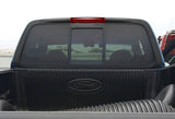 1997-1999 Ford F-250 / 2000-2005 Excursion 18-LED 3RD Brake Light Rear Stop Lamp - Chrome Housing Red Lens