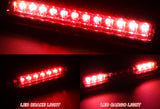1994-2001 Dodge Ram LED 3RD Brake Light Rear Stop Lamp - Chrome Housing Red Lens