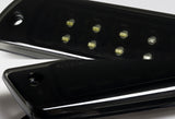 1994-2001 Dodge Ram 1500 2500 3500 24-LED 3RD Brake Light Rear Stop Lamp - Black Housing Smoked Lens