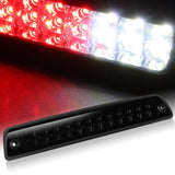 1994-2001 Dodge Ram 1500 2500 3500 24-LED 3RD Brake Light Rear Stop Lamp - Black Housing Smoked Lens