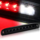 1997-2007 Dodge Dakota LED 3RD Brake Light Rear Stop Lamp Cargo Light - Black Housing Smoked Lens