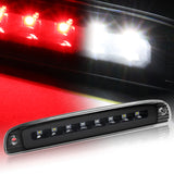 1997-2007 Dodge Dakota LED 3RD Brake Light Rear Stop Lamp Cargo Light - Black Housing Clear Lens