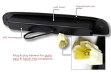 1997-2007 Dodge Dakota LED 3RD Brake Light Rear Stop Lamp Cargo Light - Chrome Housing Smoked Lens