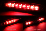 1997-2007 Dodge Dakota LED 3RD Brake Light Rear Stop Lamp Cargo Light - Chrome Housing Red Lens