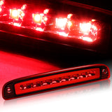 1997-2007 Dodge Dakota LED 3RD Brake Light Rear Stop Lamp Cargo Light - Chrome Housing Red Lens