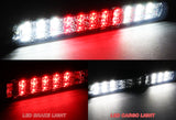 2004-2012 GMC Canyon LED 3RD Brake Light Rear Stop Lamp - Black Housing Clear Lens