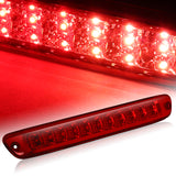 2004-2012 GMC Canyon LED 3RD Brake Light Rear Stop Lamp - Chrome Housing Red Lens