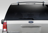 2003-2016 Ford Expedition LED 3RD Brake Light Rear Stop Lamp - Chrome Housing Clear Lens