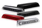 2007-2018 Toyota Tundra LED 3RD Brake Light Rear Stop Lamp - Chrome Housing Red Lens