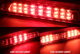2007-2018 Toyota Tundra LED 3RD Brake Light Rear Stop Lamp - Chrome Housing Red Lens
