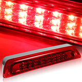 2007-2018 Toyota Tundra LED 3RD Brake Light Rear Stop Lamp - Chrome Housing Red Lens