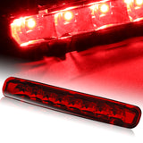 2005-2009 Ford Mustang LED 3RD Brake Light Rear Stop Lamp - Chrome Housing Red Lens