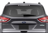 2013-2018 Ford Escape LED 3RD Brake Light Rear Stop Lamp - Chrome Housing Clear Lens