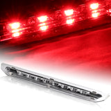 2013-2018 Ford Escape LED 3RD Brake Light Rear Stop Lamp - Chrome Housing Clear Lens