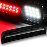 For 2014 – 2018 Chevrolet Chevy Silverado / GMC Sierra LED Third Brake Light with Integrated Cargo Lamp - Black Housing Smoked Lens