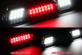 For 2014 – 2018 Chevrolet Chevy Silverado / GMC Sierra LED Third Brake Light with Integrated Cargo Lamp - Black Housing Clear Lens