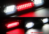 For 2014 – 2018 Chevrolet Chevy Silverado / GMC Sierra LED Third Brake Light with Integrated Cargo Lamp - Chrome Housing Smoked Lens