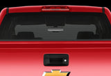 For 2015 – 2018 GMC Sierra 2500HD 3500HD LED Third Brake Light with Integrated Cargo Lamp - Chrome Housing Red Lens