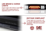 2009-2017 Dodge Ram LED Third Brake Light with Cargo Light - Black Housing Smoked Lens