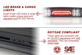 2009-2017 Dodge Ram LED Third Brake Light with Cargo Light - Chrome Housing Smoked Lens