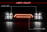 2009-2017 Dodge Ram LED Third Brake Light with Cargo Light - Chrome Housing Smoked Lens
