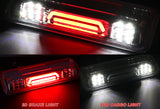 2004-2008 Ford F150 F-150 LED Third Brake Light with Cargo Light - Chrome Housing Clear Lens