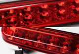 1999-2016 Ford Super Duty LED Third Brake Light with Cargo Light - Chrome Housing Red Lens