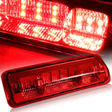 2004-2008 Ford F-150 F150 / Lobo LED Third Brake Light with Cargo Light - Chrome Housing Red Lens