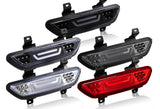 2015-2018 Ford Mustang LED Third Brake & Reverse Light - Chrome Housing Smoked Lens