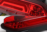 2015-2018 Ford Mustang LED Third Brake & Reverse Light - Chrome Housing Red Lens