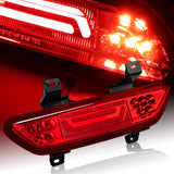 2015-2018 Ford Mustang LED Third Brake & Reverse Light - Chrome Housing Red Lens