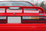 1987-1993 Ford Mustang LX LED Third Spoiler Brake Light - Chrome Housing Clear Lens