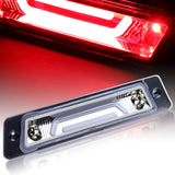1987-1993 Ford Mustang LX LED Third Spoiler Brake Light - Chrome Housing Clear Lens